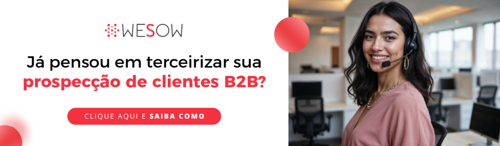 Terceirização da prospecção de clientes